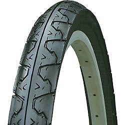 Kenda Big City Slick Wire Bead Bicycle Tire, Blackwall, 26 x 1.95″