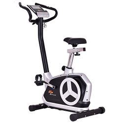 Goplus Upright Exercise Bike Flywheel Bike Bicycle Magnetic Resistance Cardio Fitness Equipment  ...