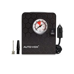 AUTO-VOX DC 12V Portable Mini Air Compressor Pump Tire Inflator For Cars, Bicycles and Balls, Ai ...