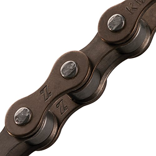 KMC Z410 Bicycle Chain (1-Speed, 1/2 x 1/8-Inch, 112L, Brown)