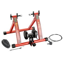 RAD Cycle Products Max Racer 7 Levels of with Smooth Magnetic Resistance Bicycle Trainer Allows  ...