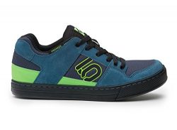 Five Ten Men’s Freerider Approach Shoes, Blanch Blue/Solar Green, 13 D US