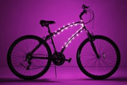 Brightz, Ltd. Cosmic Brightz LED Bicycle Frame Light, Pink