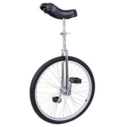 AW 24″ Inch Wheel Unicycle Leakproof Butyl Tire Wheel Cycling Outdoor Sports Fitness Exerc ...