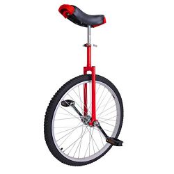 24 inch Wheel Unicycle Red