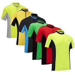 Tenn Mens Coolflo S/S Cycling Jersey – Yellow/Black – XL