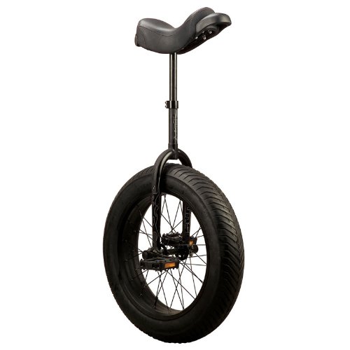 Sun 20″ XL Unicycle Gloss Black with Chopper tire (20″ x 4.25″) !