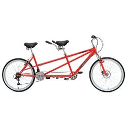 Mantis Taureno Tandem Bike, 26 inch Wheels, 18 inch Frame, Unisex, Red