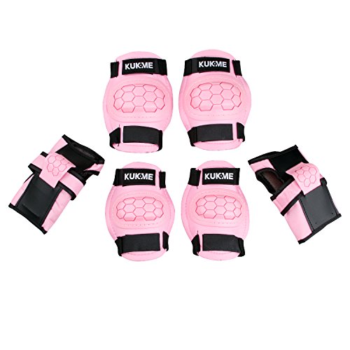 Kids Children Roller Skating Skateboard BMX Scooter Cycling Protective Gear Pads (Knee pads+Elbo ...