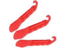 Bike Tire Lever (Red) – Premium Hardened Plastic Levers to Repair Bicycle Tube – Mus ...