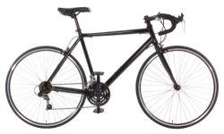 Vilano Aluminum Road Bike Medium (54cm) Commuter Bike Shimano 21 Speed 700c, Black