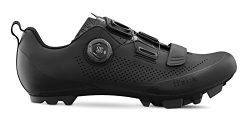 Fizik X5 Terra Cycling Footwear, Black, Size 43.5