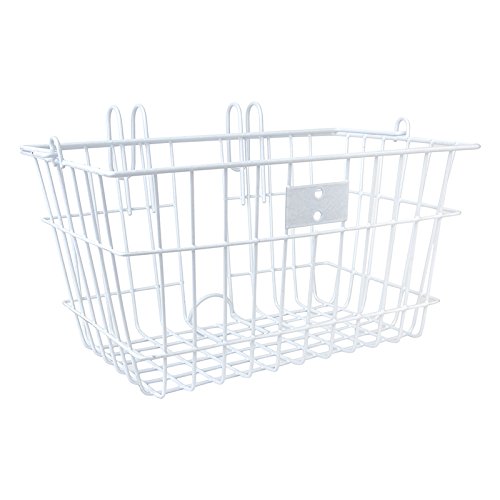 SunLite Wire Lift-Off Front Basket, White