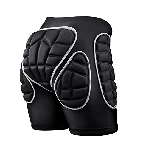 Protection Hip ,3D Padded Shorts Breathable Lightweight Protective Gear for Ski Skate Snowboard  ...