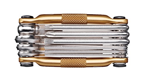 Crank Brothers Multi Bicycle Tool (10-Function, Gold)