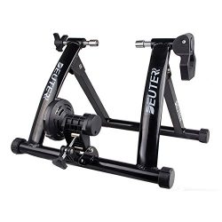 DEUTER New Arrival Indoor Bike Trainer Portable Exercise Bicycle Magnetic Stand with Noise Reduc ...