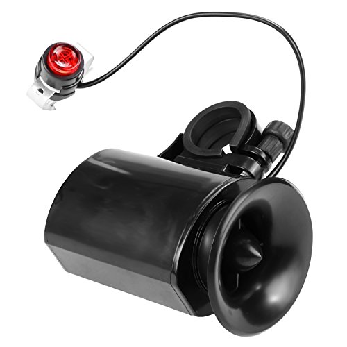 Lantusi 6 Sounds Super Loud Electronic Bicycle Bell Bike Horn Siren Ring Alarm Speaker
