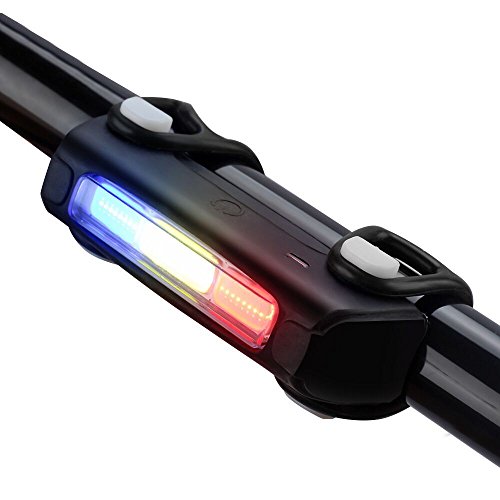Bike Light ThorFire Ultra Bright Bike Taillight USB Rechargeable Bicycle Tail Light 7 Modes High ...
