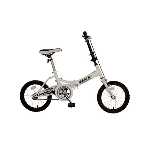 Mantis Flex Folding Bike, 16 inch Wheels, 11 inch Frame, Unisex, White