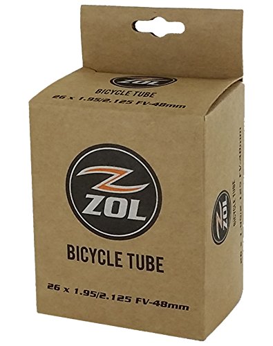 Zol Mountain MTB Bike Bicycle Inner Tube 26″x1.95/2.125 PRESTA/FRENCH Valve 48mm(1 PCS)
