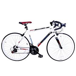 North Gear 901 21 Speed Road / Racing Bike with Shimano Components – White