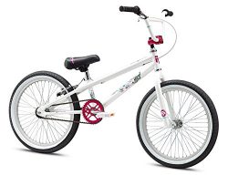 Mongoose Girl’s LSX Bicycle, 20-Inch, White