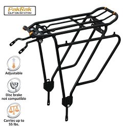 Ibera Bike Rack – Bicycle Touring Carrier Plus+ for Non-Disc Brake Mount, Frame-Mounted fo ...