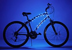 Brightz, Ltd. Cosmic Brightz LED Bicycle Frame Light, Blue
