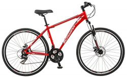 Schwinn GTX 2.0 700c Men’s Dual 18 Sport Bike, 18-Inch/Medium, Red