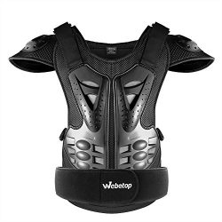 Webetop Adults Dirt Bike Body Chest Spine Protector Armor Vest Protective Gear for Dirtbike Bike ...