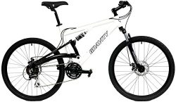 2018 Gravity FSX 1.0 Dual Full Suspension Mountain Bike with Disc Brakes, Shimano Shifting (Whit ...