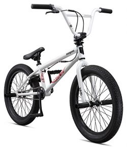 Mongoose Boys Legion L20 Bicycle, White, One Size/20″
