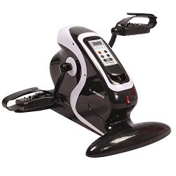 Confidence Fitness Motorized Electric Mini Exercise Bike / Pedal Exerciser Black (Certified Refu ...