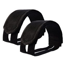 Outus Pedal Straps Bicycle Feet Strap Bike Strap for Fixed Gear Bike, Black