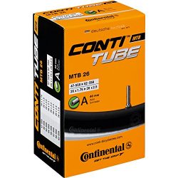 Continental 26″ Bicycle Tube, 1.75″/2.5″ 40mm Schrader Valve