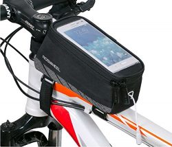 Cycling Bike Bicycle Handlebar Frame Pannier Front Top Tube Bag Pack Rack X Large Waterproof for ...