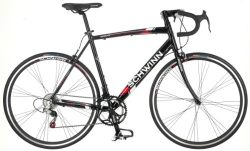 Schwinn Men’s Phocus 1400 700C Drop Bar Road Bicycle, Black, 18-Inch