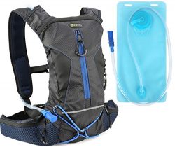 Hydration Backpack Evecase Daypack with 2 Liter Water Bladder for Cycling Hiking Climbing Runnin ...