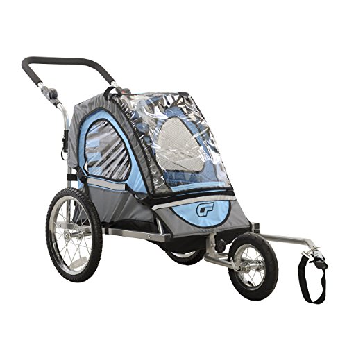 Cycle Force C12 Single Child 2-In-1 Bicycle Trailer & Jogger