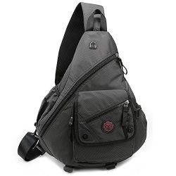 DDDH 15.6″ Sling Bags Laptop Crossbody Backpack Chest Shoulder Pack School Book Bag For Me ...