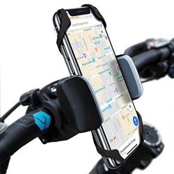 Widras Bike Mount Bicycle Phone Holder Universal Biking Cradle Handlebar Clamp for iOS Android S ...