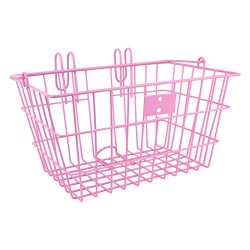 SunLite Wire Lift-Off Front Basket, Pink