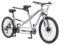 Schwinn Twinn Tandem 20″/ one size Wheel Bicycle, Grey One Frame Size
