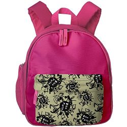 Bike Parts Funny Girls Portable Super Bookbag Print SchoolBag Backpack