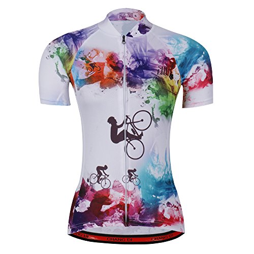 Women’s Cycling Jersey Beautiful Bike Bicycle Clothing Shirt Jacket Summer