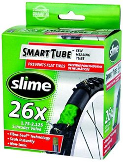 Slime 30045 Self-Sealing Smart Tube, Schrader Valve (26 x 1.75-2.125″)