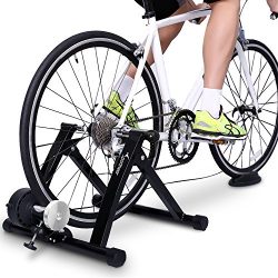 Bike Trainer Stand – Sportneer Steel Bicycle Exercise Magnetic Stand with Noise Reduction  ...