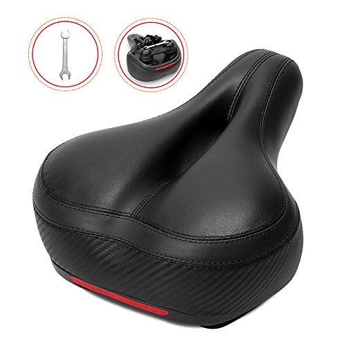 Bike Seat – Inofia Comfort Bicycle Saddle, GEL Memory Foam, Dual Shock Absorbing Ball, Wat ...