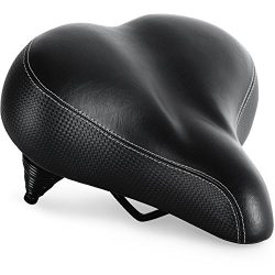 Most Comfortable Bike Seat for Seniors – Extra Wide and Padded Bicycle Saddle for Men and Women  ...