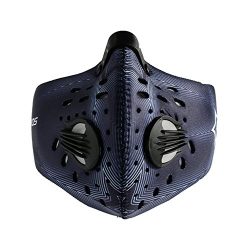 RockBros Cycling Anti-dust Half Face Mask with Filter Neoprene for Burning Man Festival (Blue)